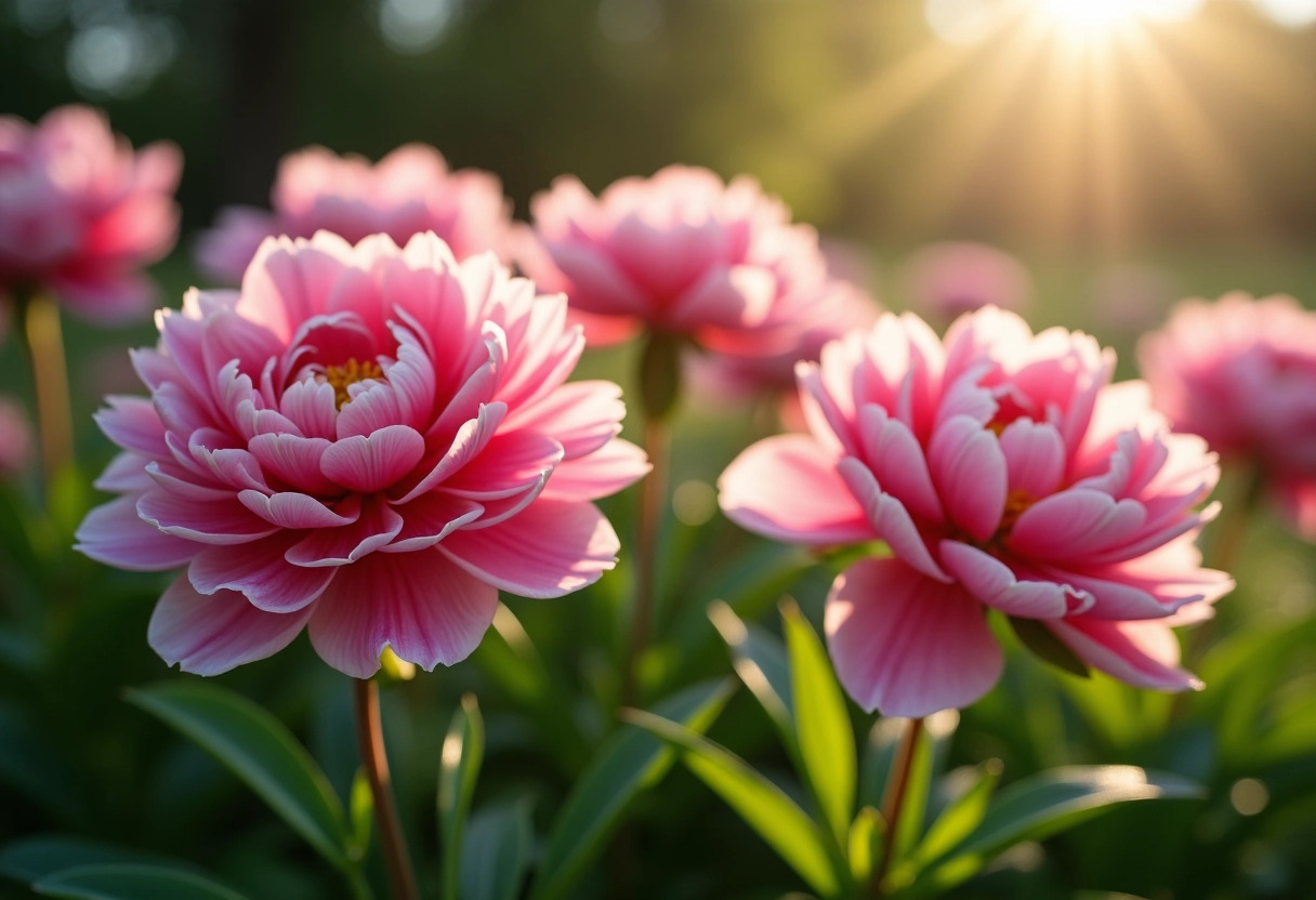 pivoines fleurs